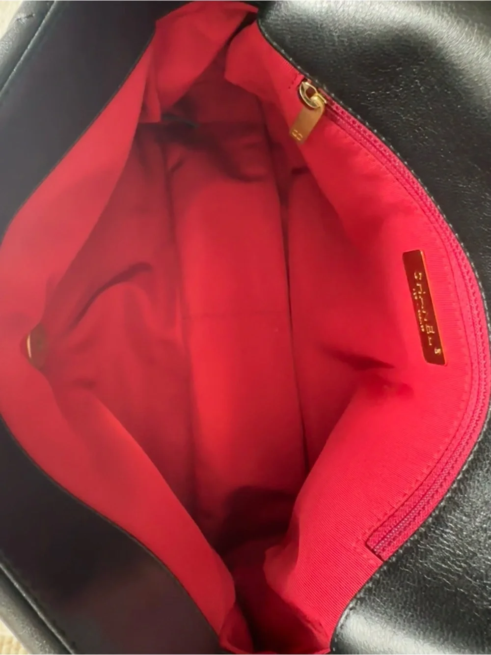 Chanel 19 Large Flap Bag – Black Shiny Lambskin